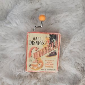 Cinderella Walt Disney Mini Music Box 1948 Artwork